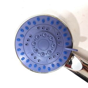 Krom Kaplama Duş Başlığı 4 Fonksiyonlu Duş Başlığı 8 cm Çap, 21 cm Boy