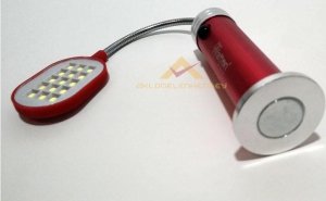 15 SMD LED METAL GÖVDELİ TELESKOPİK OYNAR BAŞLI ÇOK AMAÇLI FENER