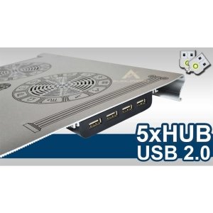 İNCA INC-354BX ALÜMİNYUM PANEL SESSİZ 7''-17'' NOTEBOOK SOĞUTUCU