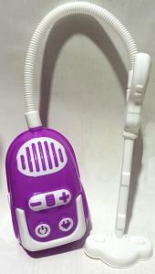 Süper Elektrikli Süpürge 4 Parça Fonksiyonsuz Plastik Oyuncak Set