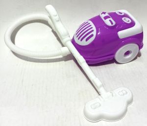 Süper Elektrikli Süpürge 4 Parça Fonksiyonsuz Plastik Oyuncak Set