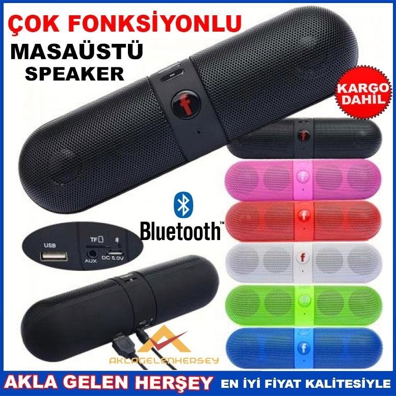Ücretsiz Kargo BEATBOX PİLL TAŞINABİLİR BLUETOOTH HOPARLÖR