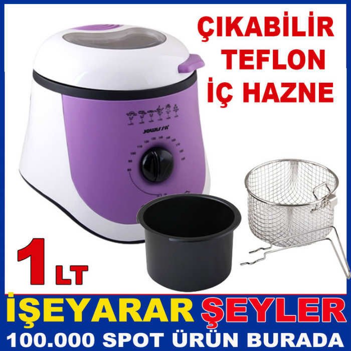 JOWISSA ÇIKARTILABİLİR TEFLON İÇ HAZNELİ FRİTÖZ