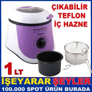 JOWISSA ÇIKARTILABİLİR TEFLON İÇ HAZNELİ FRİTÖZ