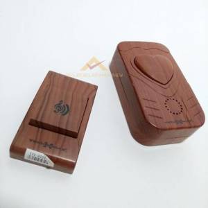 Ahşap Desen Uzaktan Kumandalı Kablosuz Kapı Zili