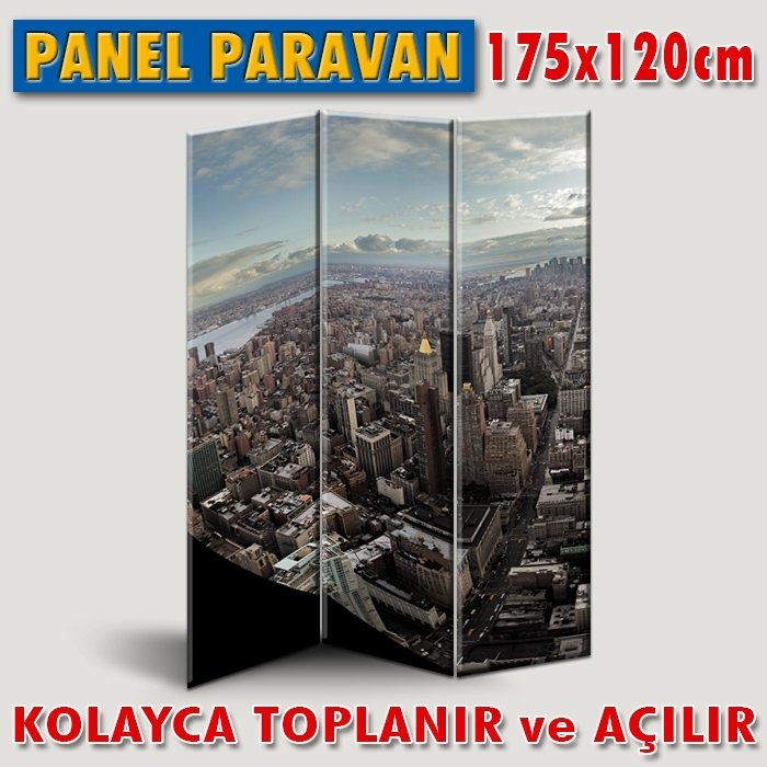 GÖRSELLİ KATLANIR PANEL BÖLME SİSTEMİ - EMPIRE STATE -  BAKIŞ