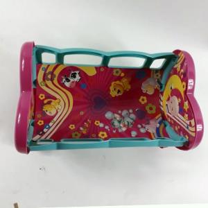 Oyuncak Çocuk Beşiği 32x20x20 cm Sallanabilir Beşik