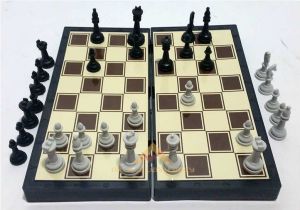 Mini Manyetik Mıknatıslı Satranç Tavla Dama Seti