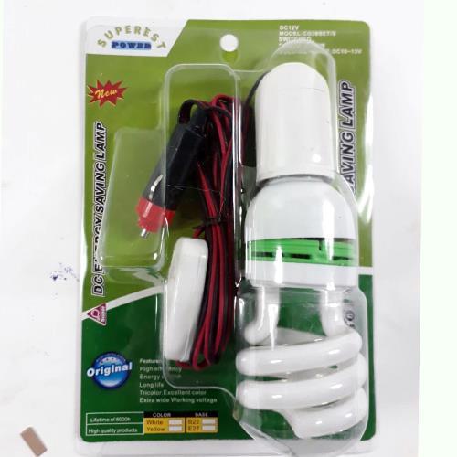 Çakmaklık Bağlantılı Uzun Ömürlü Anahtarlı Araç İçin Seyyar Lamba 12 W