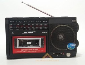 KAYITLI KASET ÇALAR USB SD KART GİRİŞLİ RADYOLU KASETÇALAR TEYP