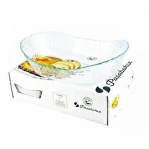 Paşabahçe 10585 Habitat Oval Ekmeklik Kaliteli Cam Ürün Şık Tasarım