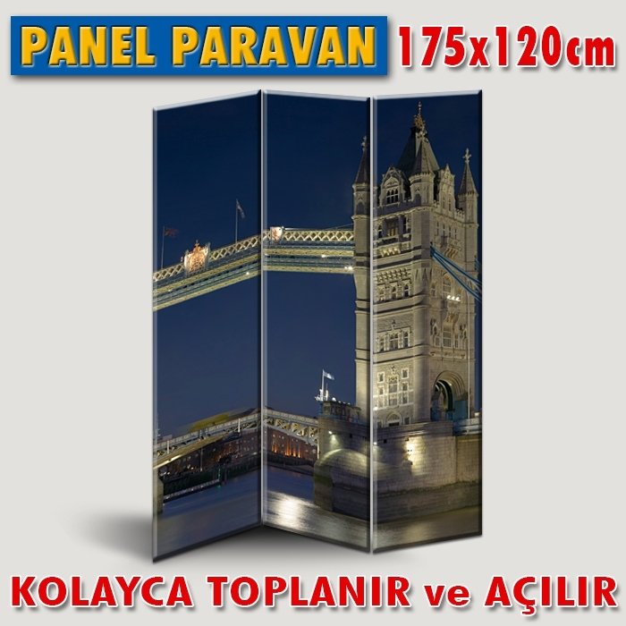 GÖRSELLİ KATLANIR PANEL BÖLME SİSTEMİ-LONDRA KULESİ KÖPRÜSÜ