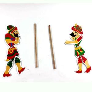 Karagöz Hacivar Perde Oyunu Nostaljik eğitici oyuncak 