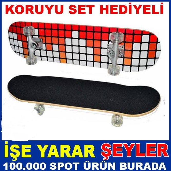 AVESSA ZIMPARALI SİLİKON TEKERLEKLİ KAYKAY