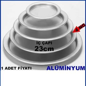4 Kişilik 23cm Alüminyum Tabak Künefe Tepsisi