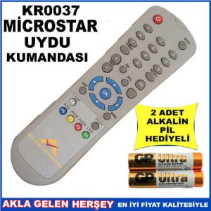 MİCROSTAR UYDU CİHAZI Receiver KUMANDASI KR0037
