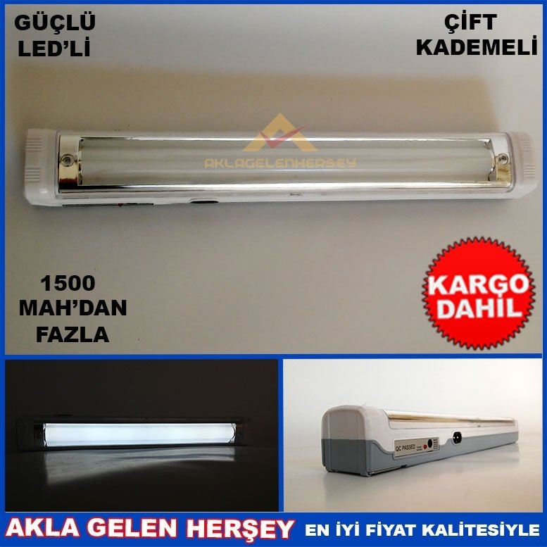 30SMD 240V TAŞINABİLİR ŞARJLI GÜÇLÜ LED'Lİ FENER Ücretsiz Kargo