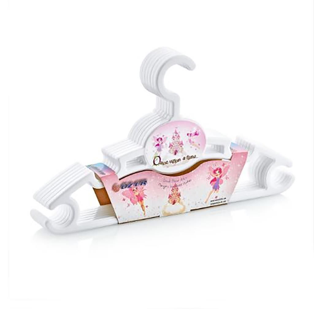 Özer Plastik Yapım 5 x 287 x 162 mm 6'lı Çocuk Elbise Askısı