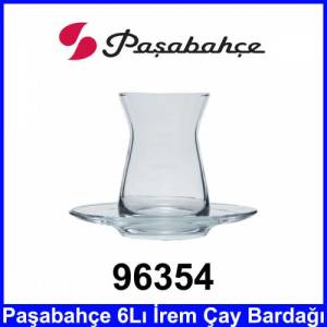 Paşabahçe 96354 6Lı İrem Çay Bardağı Takımı Kaliteli Cam Ürün