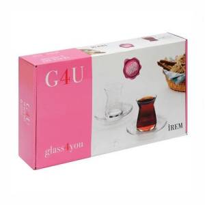 Paşabahçe 96354 6Lı İrem Çay Bardağı Takımı Kaliteli Cam Ürün