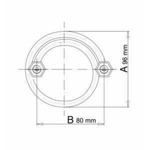 1000W Çayseti Rezistansı 220V 96x80mm Yerli Üretim Sağlam Ve Kaliteli Yapı