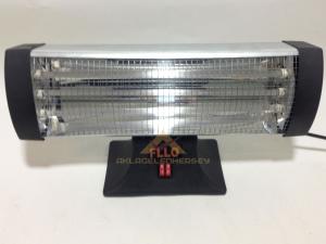 47x27cm BOYUNDA 3 ÇUBUKLU 1500 W GÜCÜNDE QUARTZ ELEKTRİKLİ SOBA