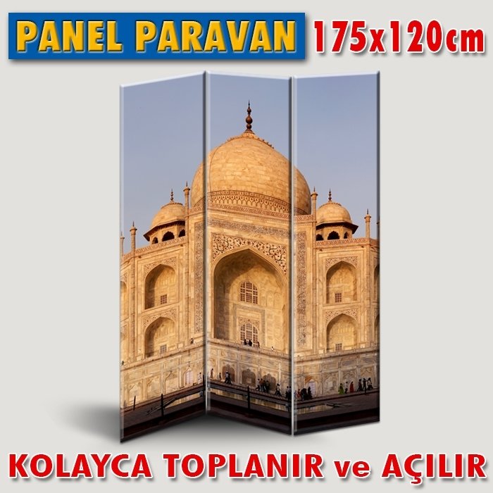 GÖRSELLİ KATLANIR PANEL BÖLME SİSTEMİ - HİNDİSTAN - TAJ MAHAL