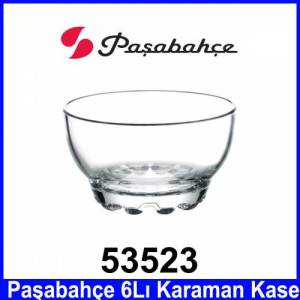 Paşabahçe 53523 Karaman Kase Kaliteli Cam Ürün Şık Tasarım