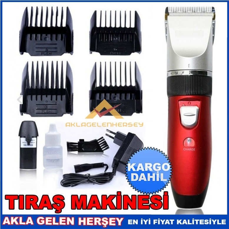 Ücretsiz Kargo 9 PARÇA YEDEK BATARYALI MOSER TIRAŞ MAKİNESİ SETİ