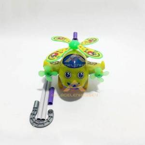 Çocuklar İçin Uzun Sopalı Sesli Ve Hareketli Pervaneli Helikopter