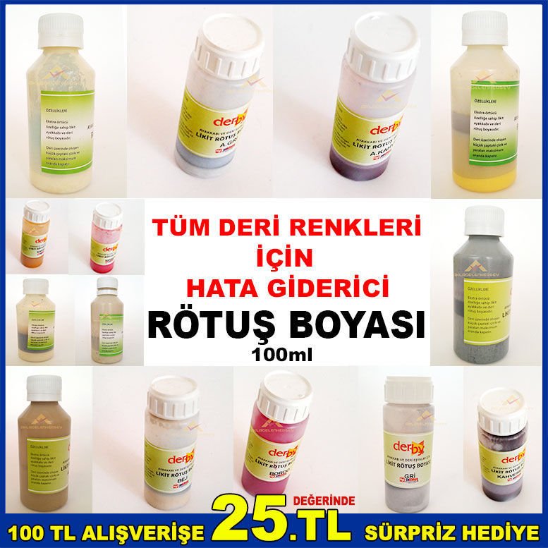 TÜM DERİ RENKLER İÇİN HATA GİDERİCİ RÖTUŞ BOYASI