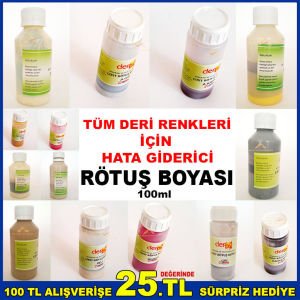 TÜM DERİ RENKLER İÇİN HATA GİDERİCİ RÖTUŞ BOYASI