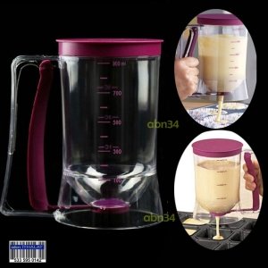 Batter Dispenser Ölçekli Hamur Akıtıcı Pasta-Kek Pancake Makinesi