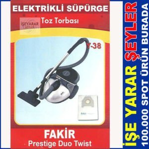 FAKİR ELEKTRİKLİ SÜPÜRGE TOZ TORBASI Y38