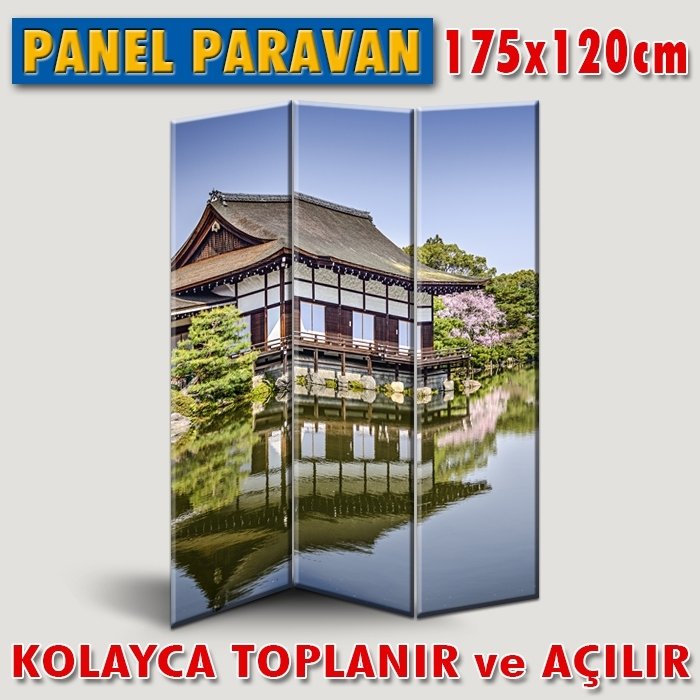 GÖRSELLİ KATLANIR PANEL BÖLME SİSTEMİ - KYOTO - JAPON TARZI