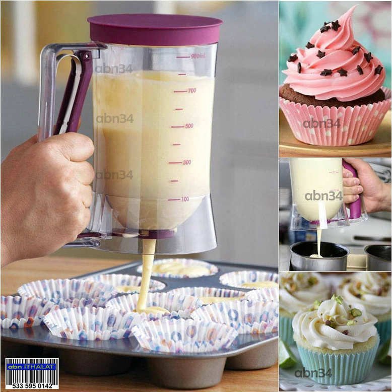 Ölçekli Tam Otomatik orantılı Hamur Dağıtıcı Sos Dökücü Dispenser Kolay Pankek Yapma Makinesi