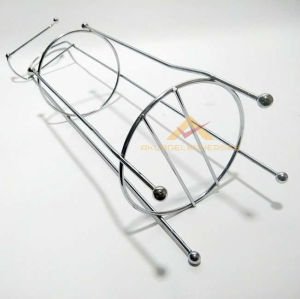 PASLANMAZ ÇELİK KROMAJ KAPLI YEDEKLİ WC KAĞITLIK