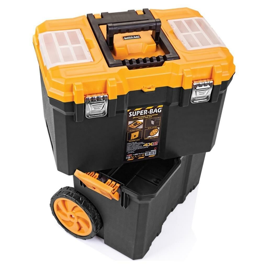 Çift Katlı Tekerlekli Takım Çantası ASR-5039