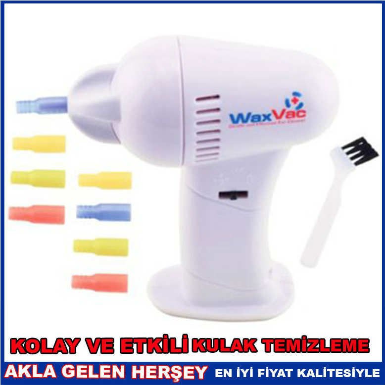 WAXVAC VAKUMLU 8 BAŞLIK KULAK TEMİZLEME CİHAZI