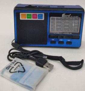 TEPE FP 1511 BT FM Radyo Çalar. USB TF Kart Player, Led Işıklı, Şarj Bataryalı, Bluetooth Mevcut,