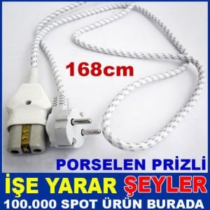 ÖRME KABLOLU SAĞLAM ÜTÜ FİŞİ IZGARA KABLOSU