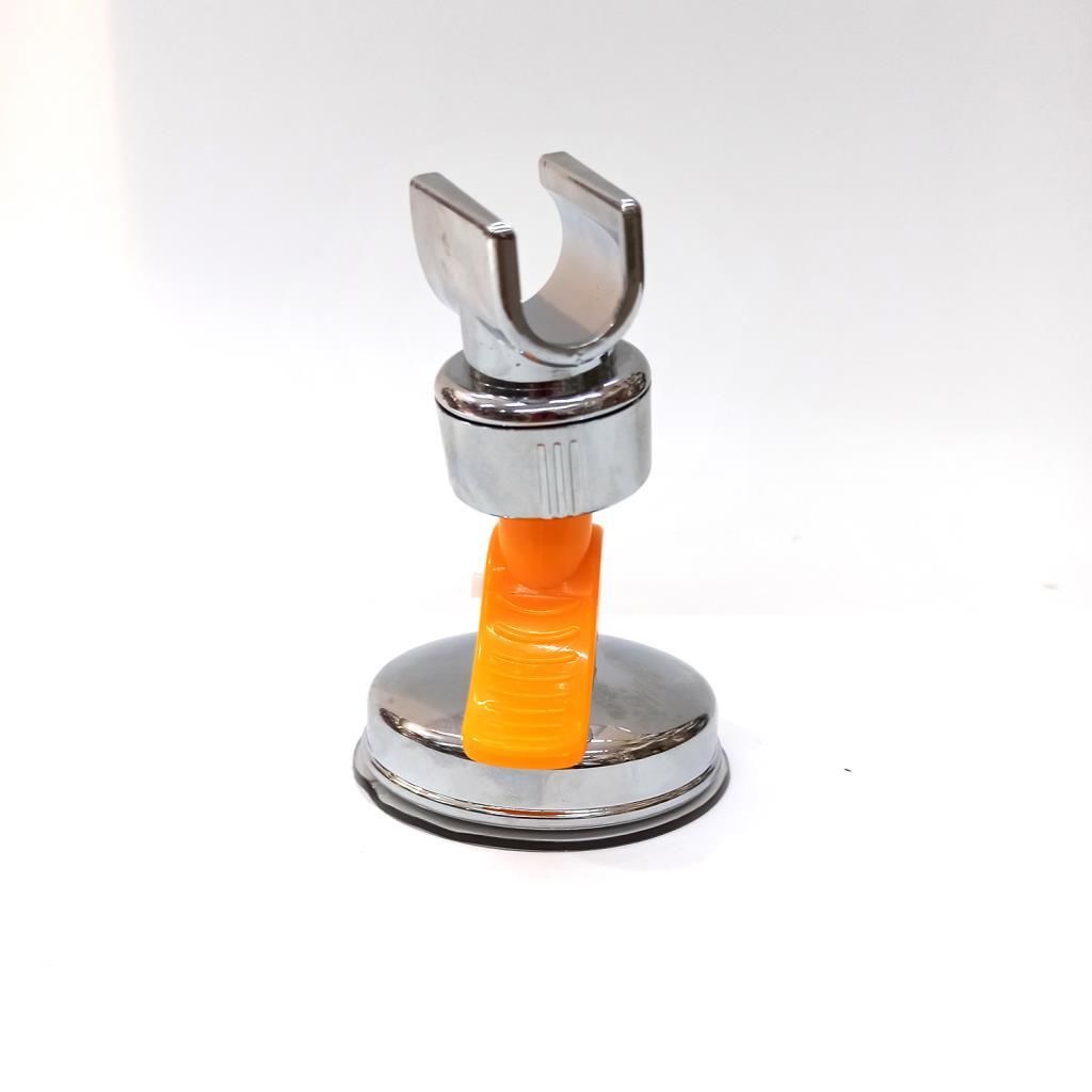 Dayanıklı Duvara Monte Vakumlu Vantuz Duş Başlığı Tutucu Kafa Duş Askısı 10,8 cm