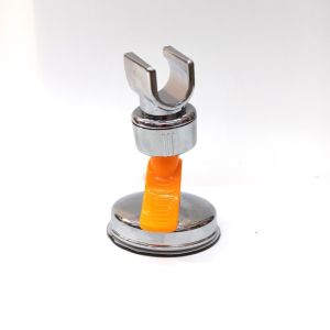 Dayanıklı Duvara Monte Vakumlu Vantuz Duş Başlığı Tutucu Kafa Duş Askısı 10,8 cm