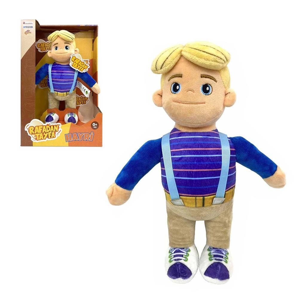 Rafadan Tayfa Hayri Kutulu Peluş 30 cm.