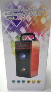 MOODEL JHW_908 Mobil Computer, MP3 Çalar, FM,TF, USB Girişleri Kablolu, Çift Hoparlörlü, Portatif