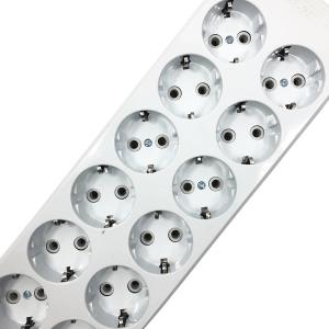 TSB Garantili 12li Klemensli Topraklı Grup Priz Yanmaz Özel Malzeme