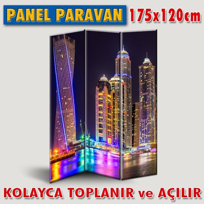 GÖRSELLİ KATLANIR PANEL BÖLME SİSTEMİ-DUBAI'DE BİR GECE