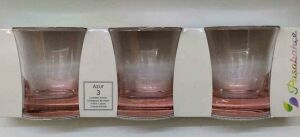 Paşabahçe Azur 3 Adet Cam Su Bardağı