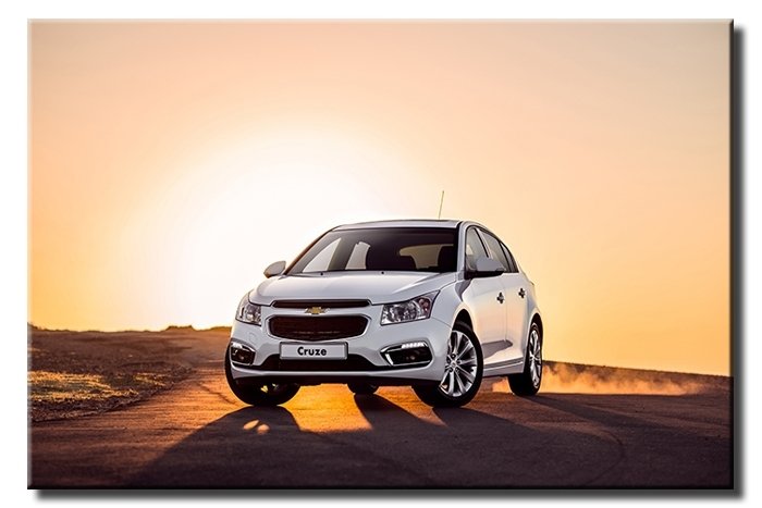 CHEVROLET CRUZE 6 değişen ölçü ORİJİNAL KANVAS TABLO