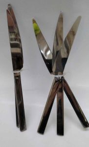 Paslanmaz Çelik 3 Adet Yemek Bıçağı B-4